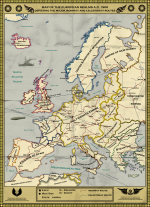 Round 1 winner: Traffic routes in Europe A.D. 1900 by Sapiento