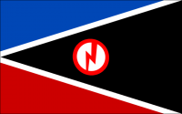 Round 23 winner: Newfoundland flag (based on "Newfoundland Now" party flag) by ah-sue