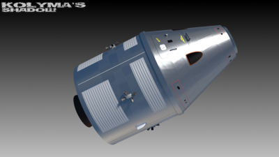 Columbia circumlunar spaceship (WIP)