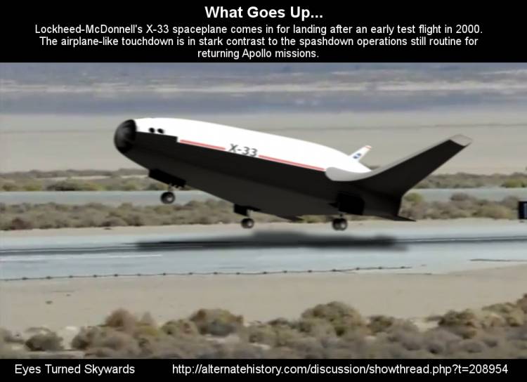 X-33 landing