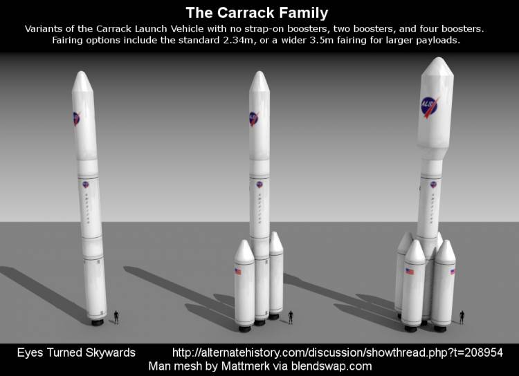Carrack launcher family